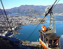 河口湖カチカチ山ロープウェイ